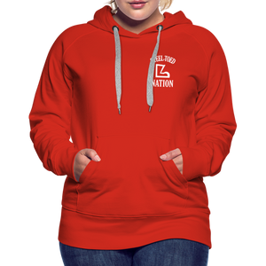 I've Done Work Hoodie - red