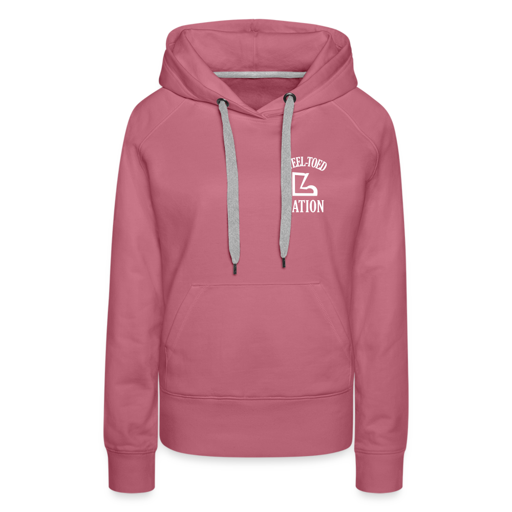 I've Done Work Hoodie - mauve