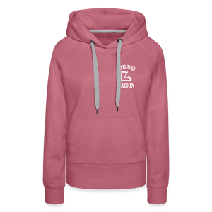 I've Done Work Hoodie - mauve