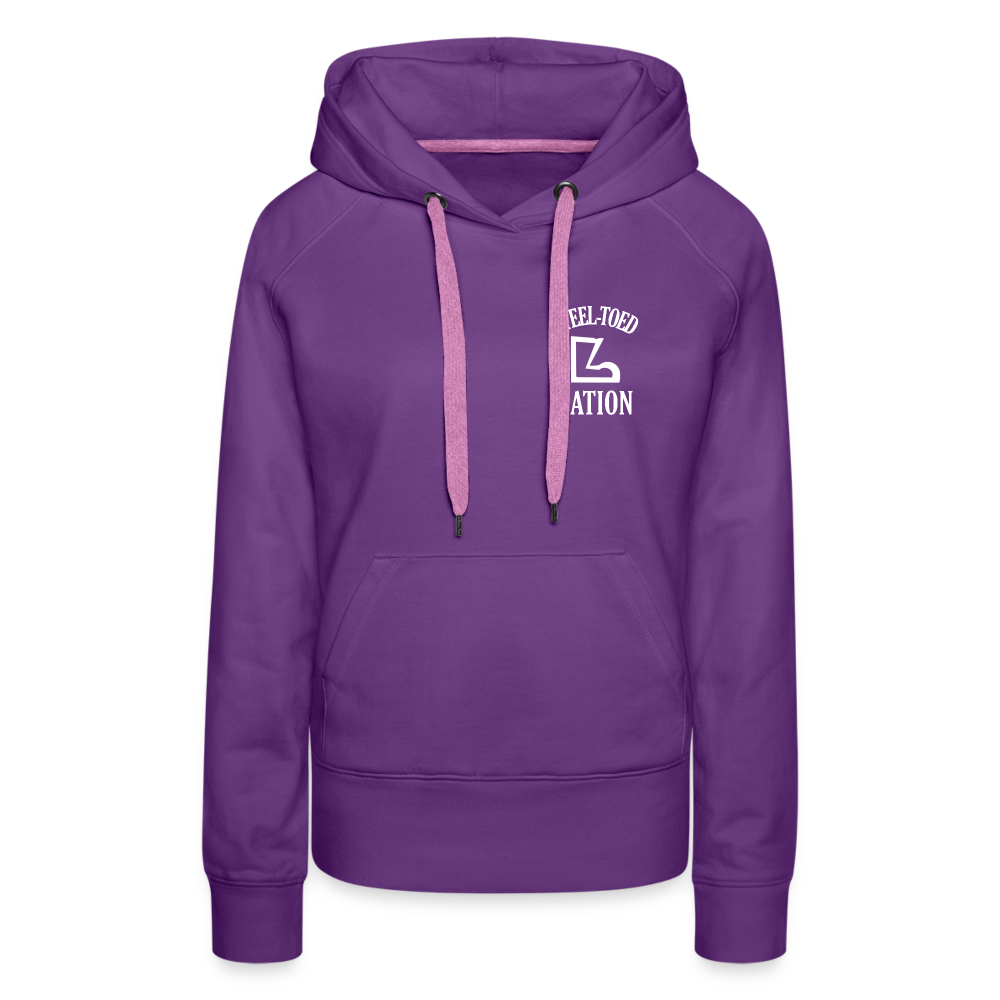 I Did the Plumbing Hoodie - purple 