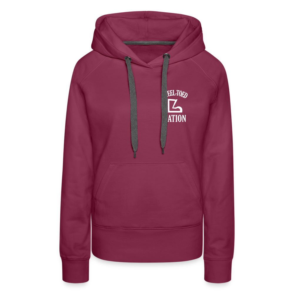 I Did the Plumbing Hoodie - burgundy