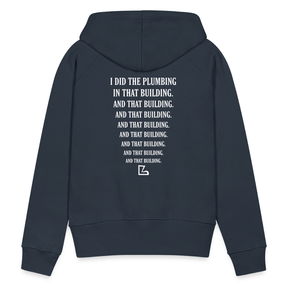 I Did the Plumbing Hoodie - navy
