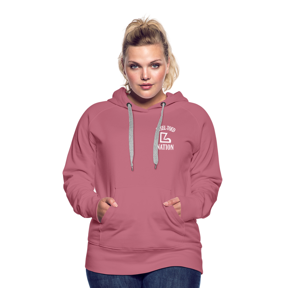 I Did the Plumbing Hoodie - mauve