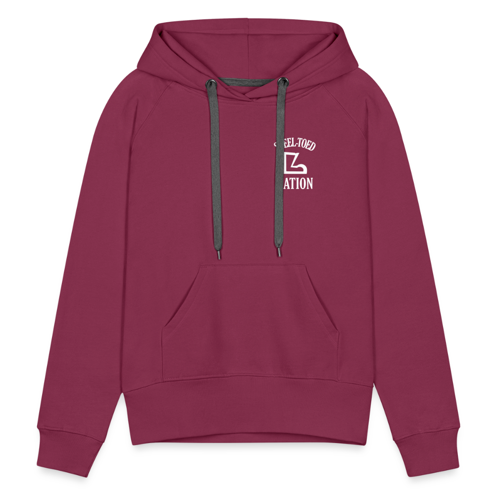 I Did the HVAC Hoodie - burgundy