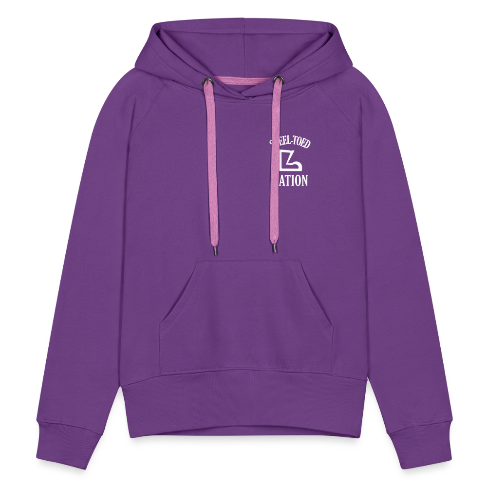 I Did the Electrical Hoodie - purple 