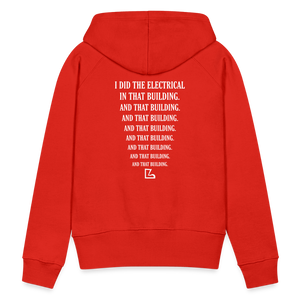 I Did the Electrical Hoodie - red